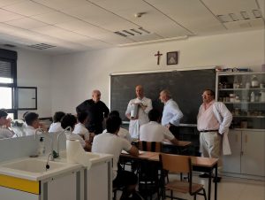 Laboratorio de ciencias del Colegio Virgen de la Caridad de Illescas