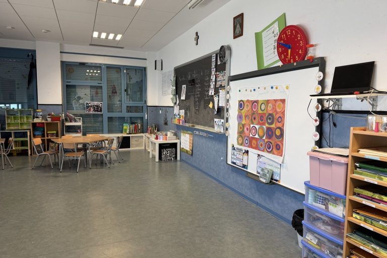 Aula de Infantil del Colegio Virgen de la Caridad